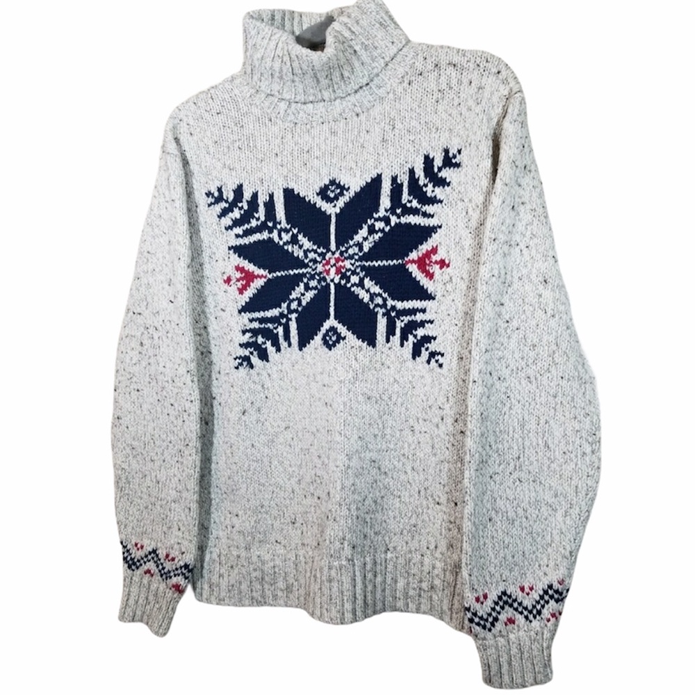 Vintage Polo Ralph snowflake sweater - Picture 2 of 4
